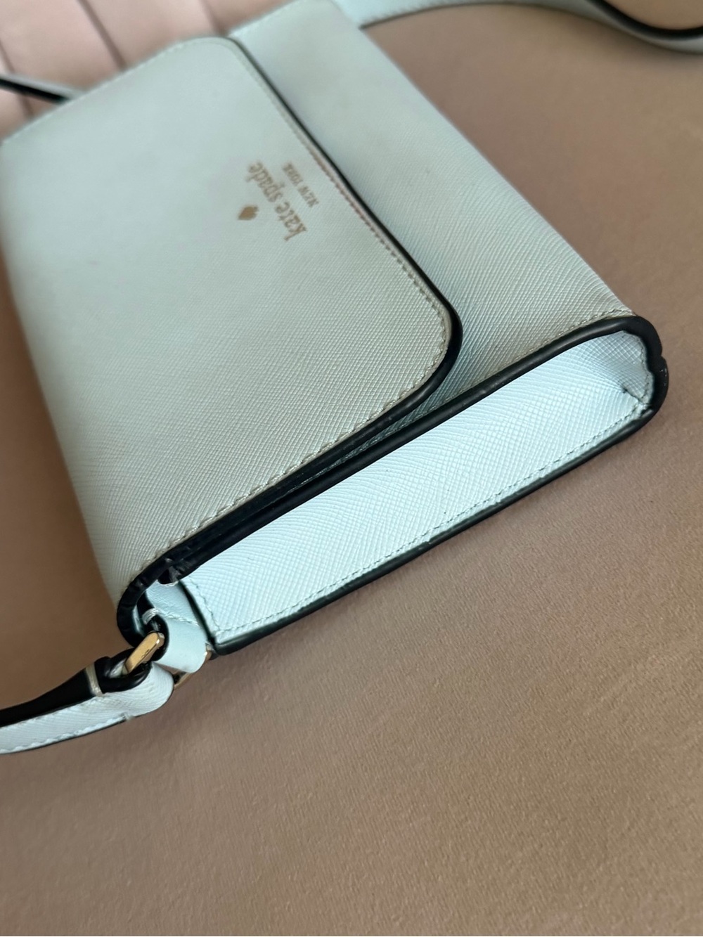 Kate Spade ♠️ Blue Leather Crossbody - Picture 5 of 16